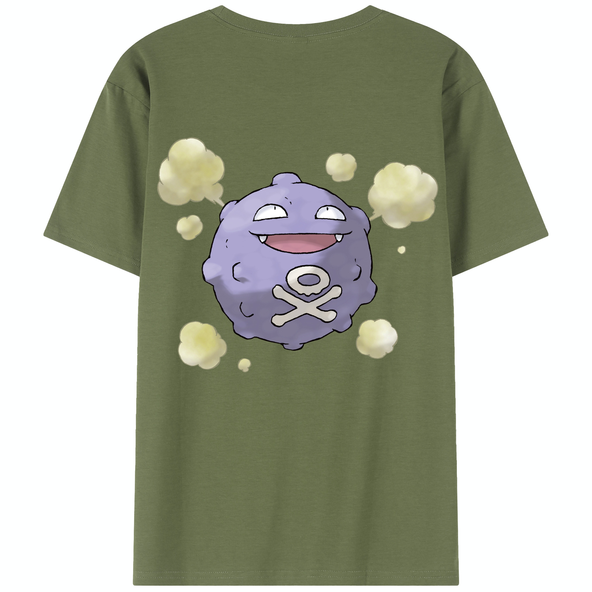 （画像用） ポケットモンスター Pokémon 綿100％半袖Tシャツ（背面プリント）